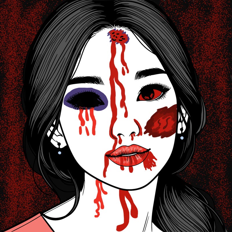 beautiful realistic asian woman