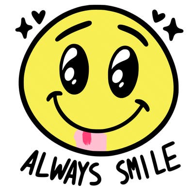 always smile