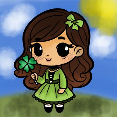 saint patrick’s day girl