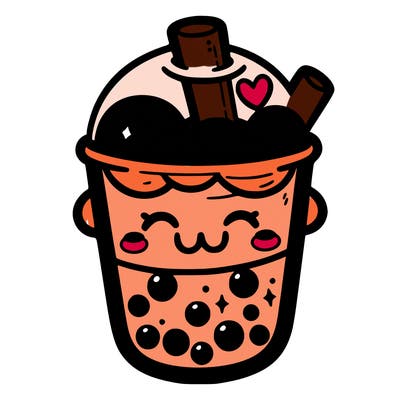 kawaii boba tea