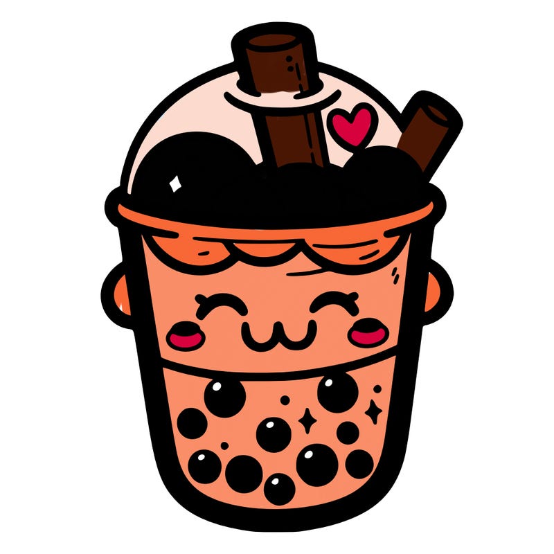 kawaii boba tea
