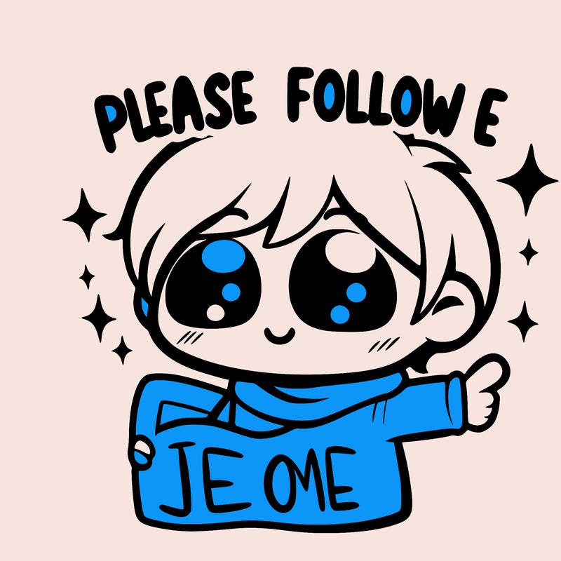 please follow me
