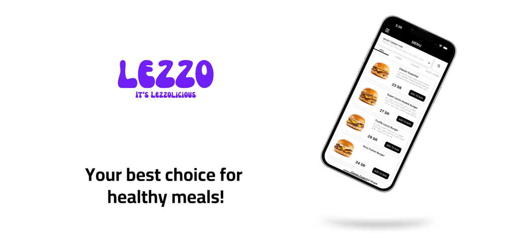 Lezzo Burger - Food & Drink App | MWM