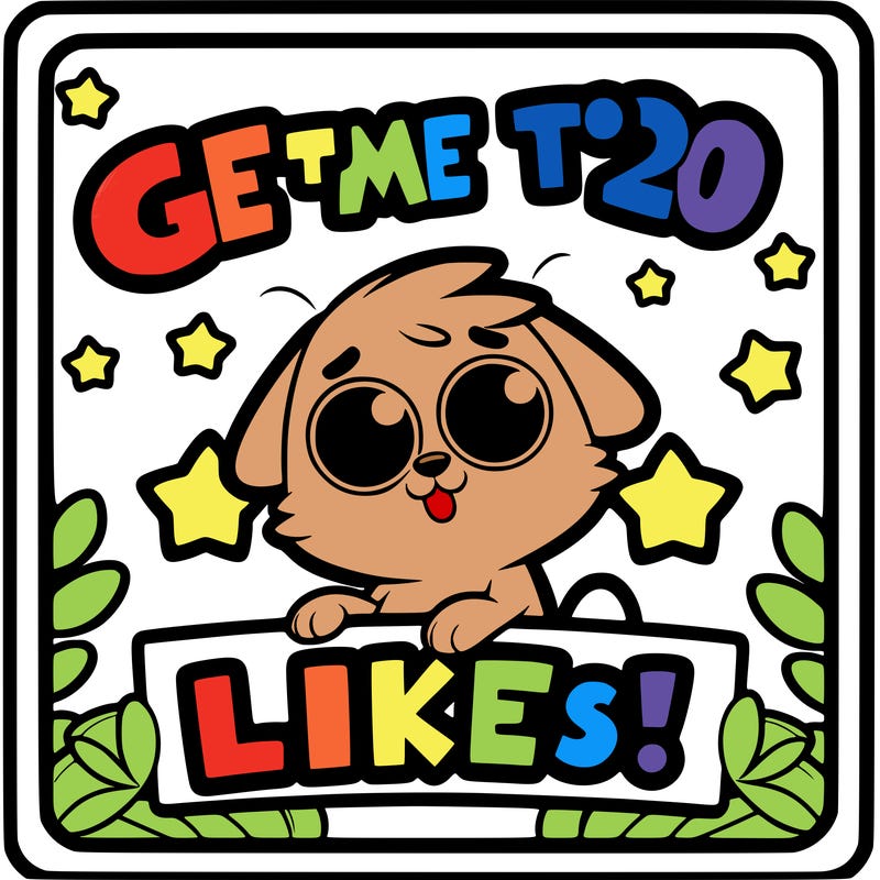 get me to 20 likes!