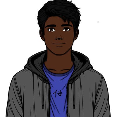 realistic teenage boy