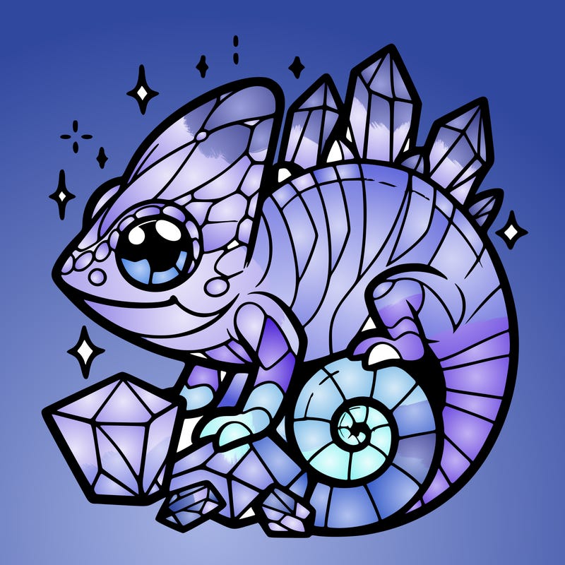 crystal chameleon