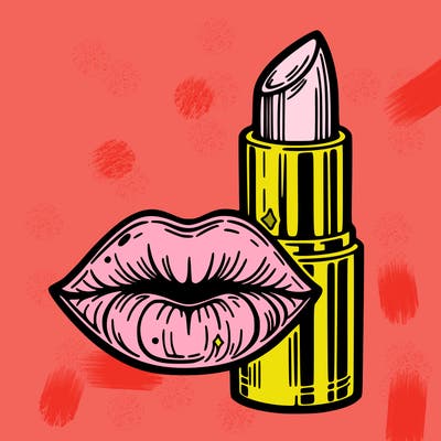 lips and lipstick