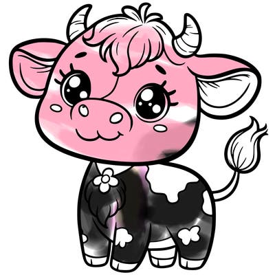 cute cow