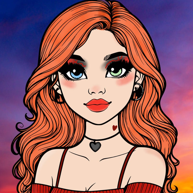 realistic pretty girl