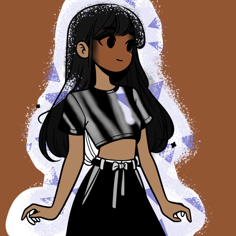 girl in a cute crop top