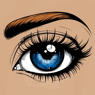 realistic eye
