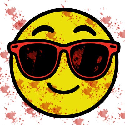 emoji with sunglasses
