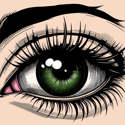 realistic eye