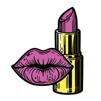 lips and lipstick