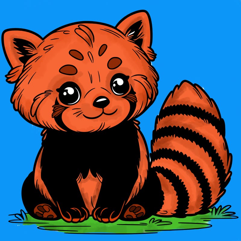 red panda