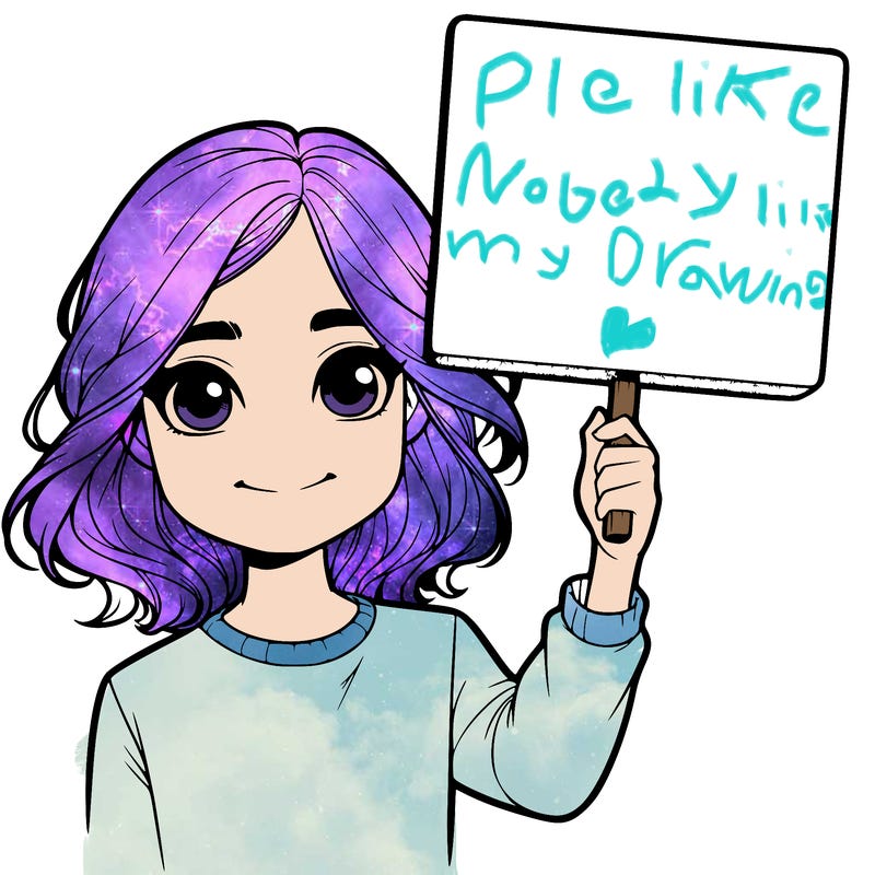 realistic girl holding up a sign