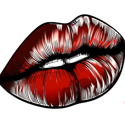 realistic lips