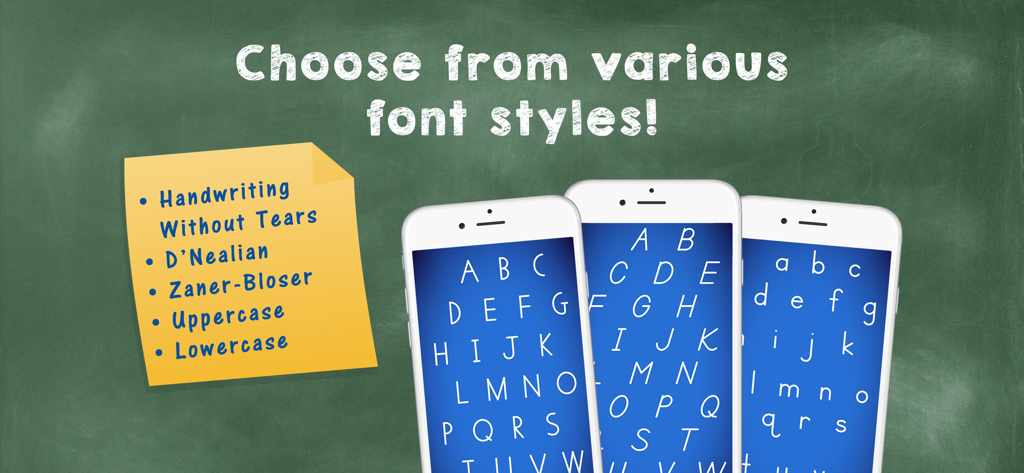 LetterSchool - Block Letters - Education App | MWM