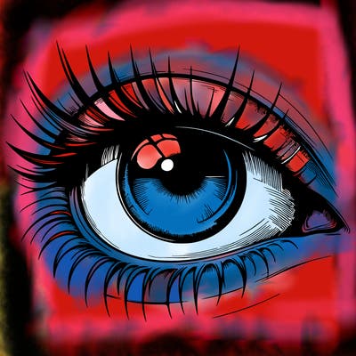 realistic eye