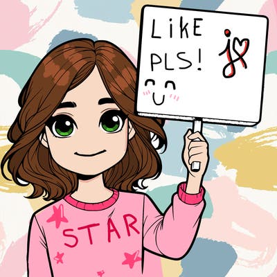 realistic girl holding up a sign