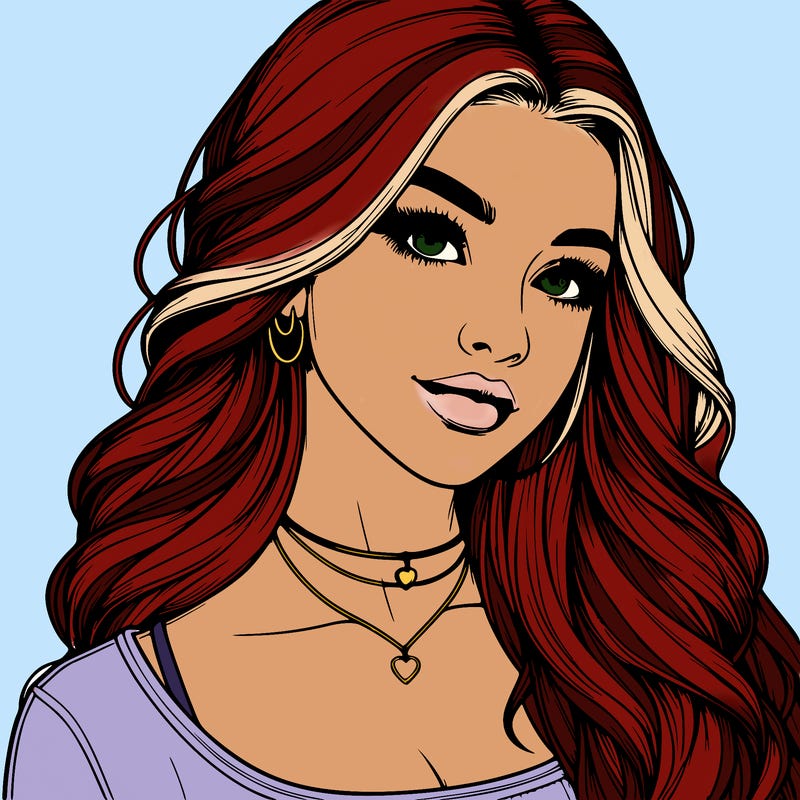 detailed realistic girl