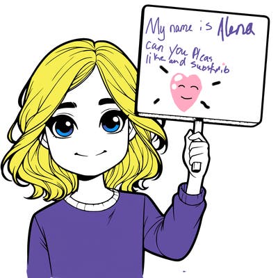 realistic girl holding up a sign