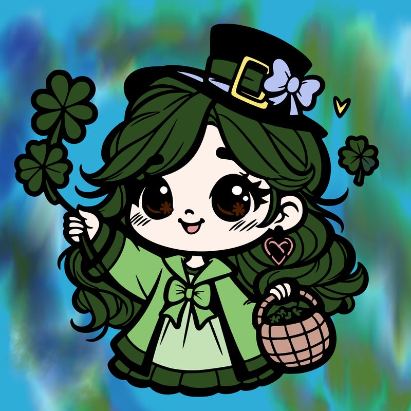 st patrick's day girl