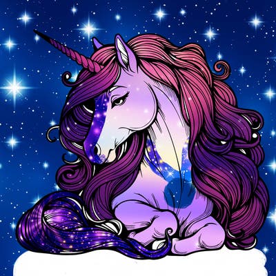 realistic unicorn