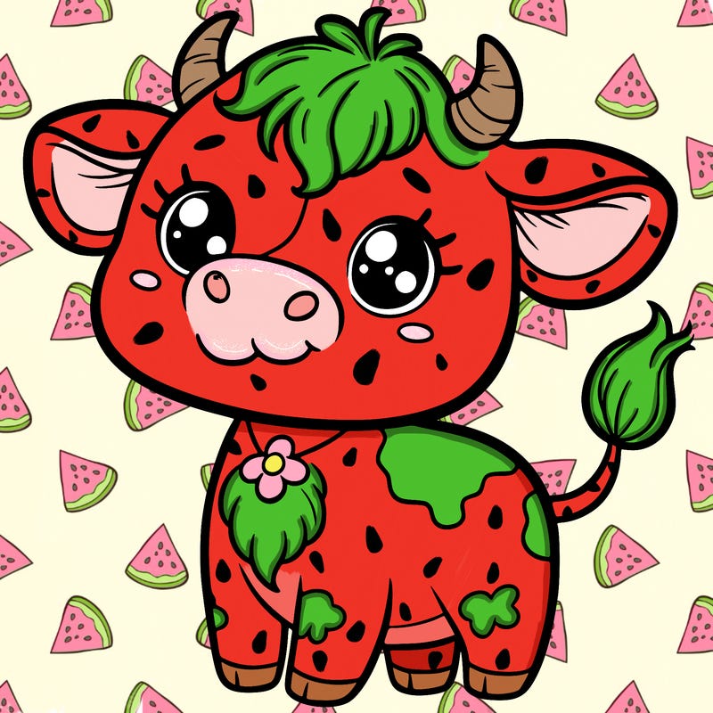 cute cow