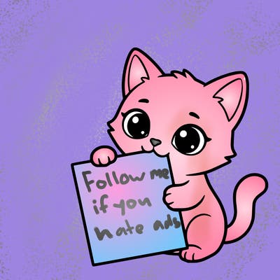 a small cat with a blank sheet of paper in its hand. the cat is sooooooo cute!