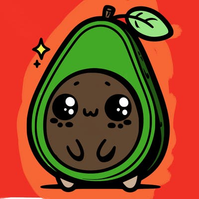cute avocado