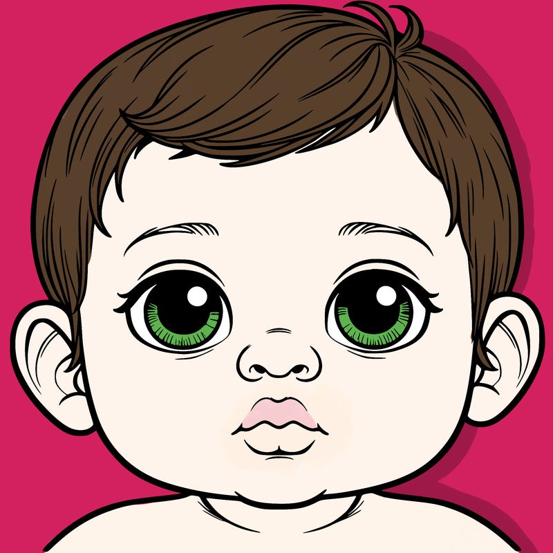 realistic baby