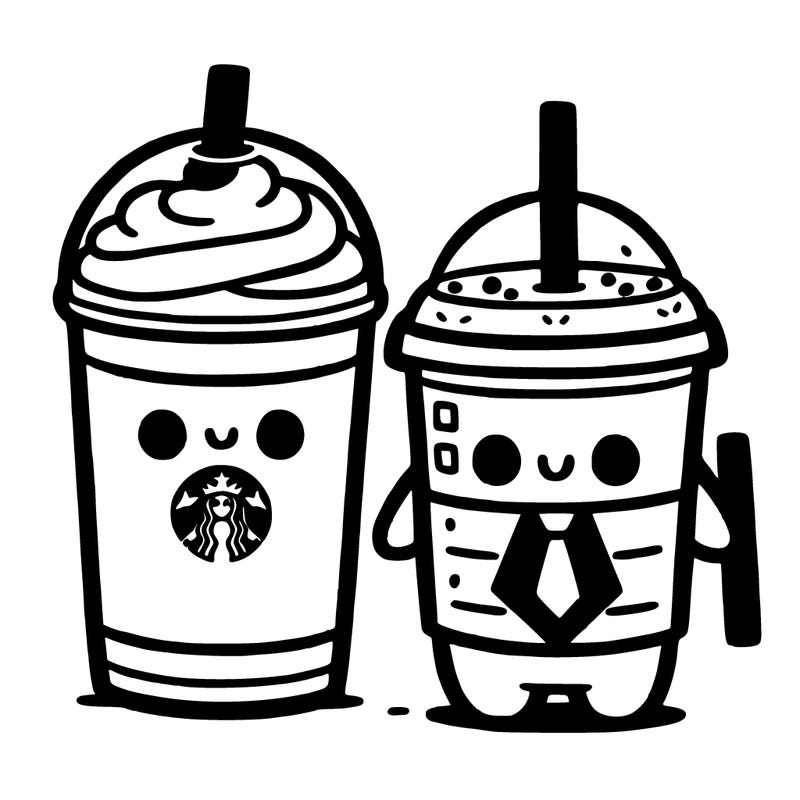 starbucks and boba