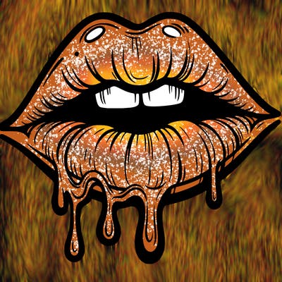 lips that look realistic and drip