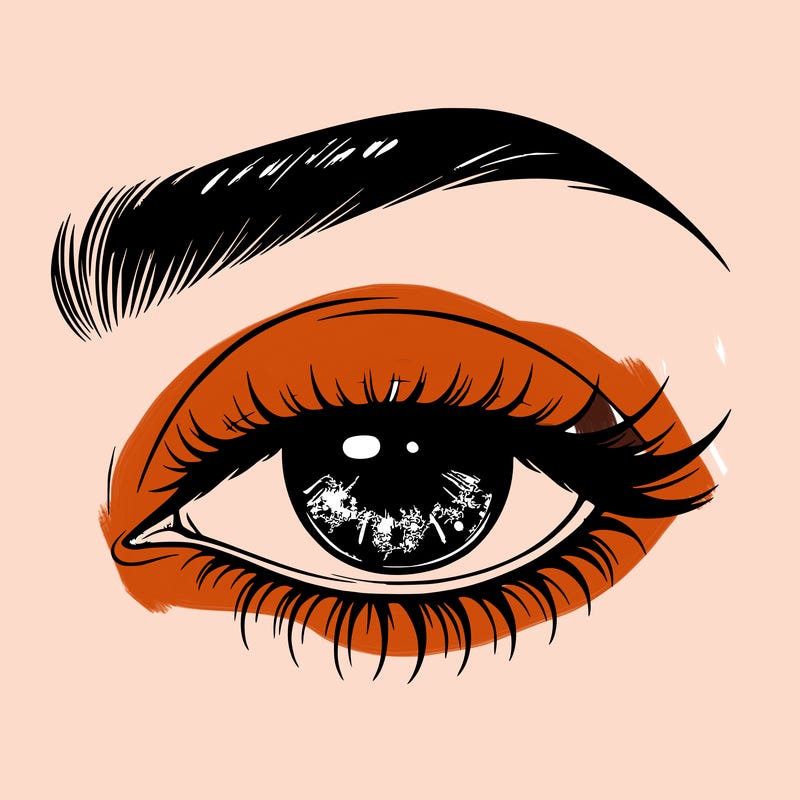 eye closed realistic