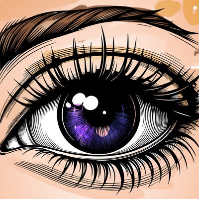 realistic eye