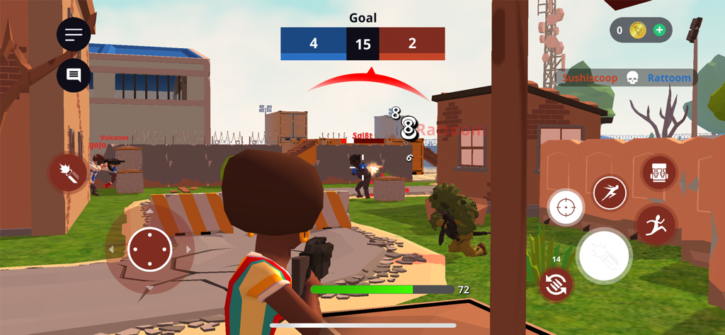 Struckd - 3D Game Creator - Third person shooter gameplay in a custom 3D world created with Struckd