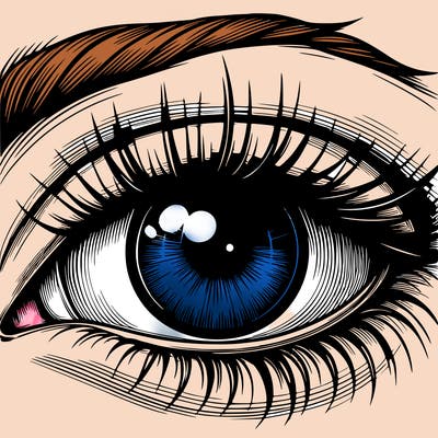 realistic eye