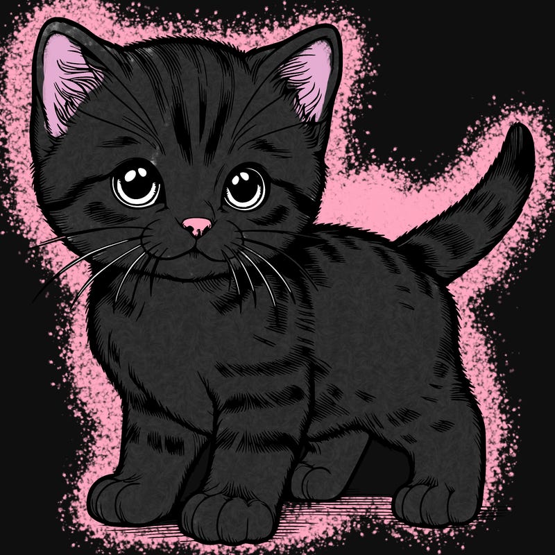 realistic kitten