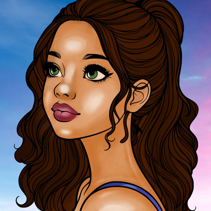 beautiful realistic girl