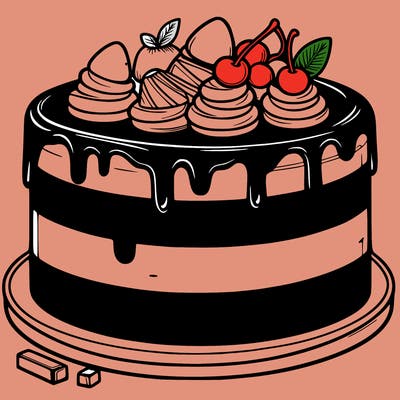 a chocolate fudge cake