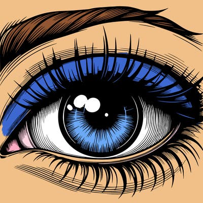 realistic eye