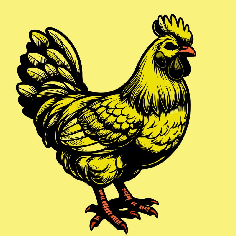 realistic chicken