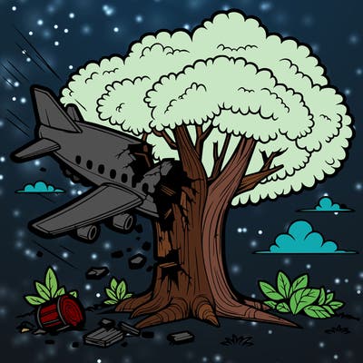 broken plane tree
