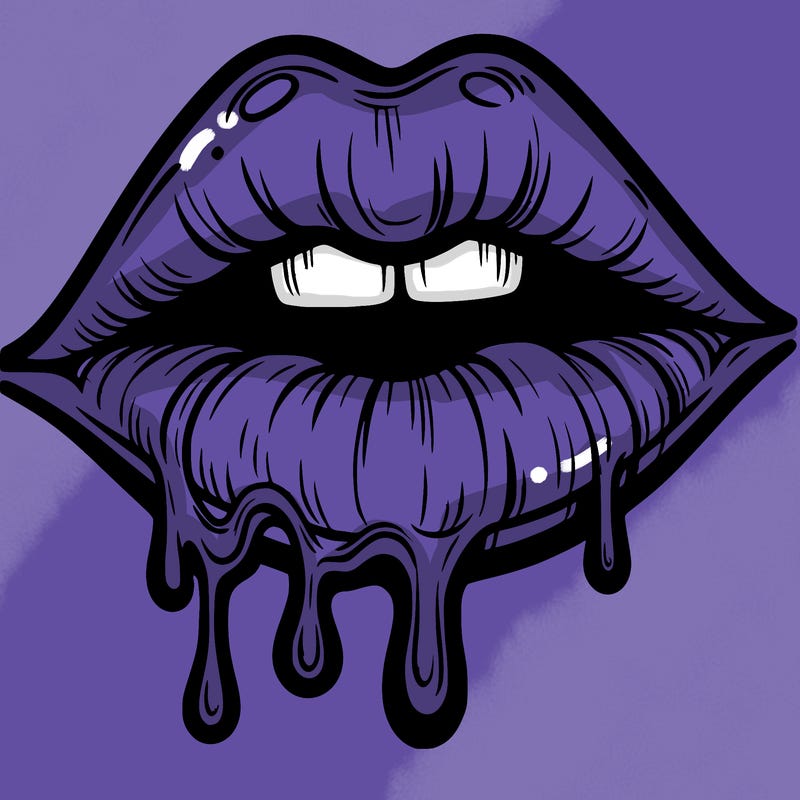 lips that look realistic and drip