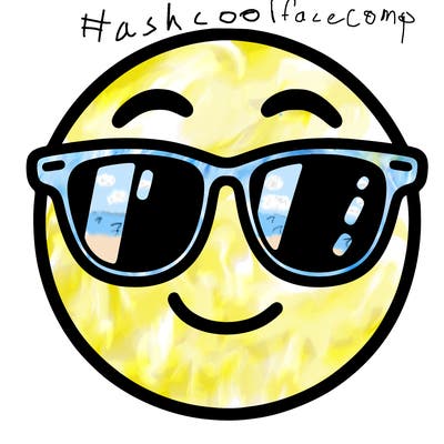 emoji with sunglasses