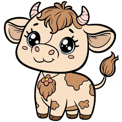 cute cow