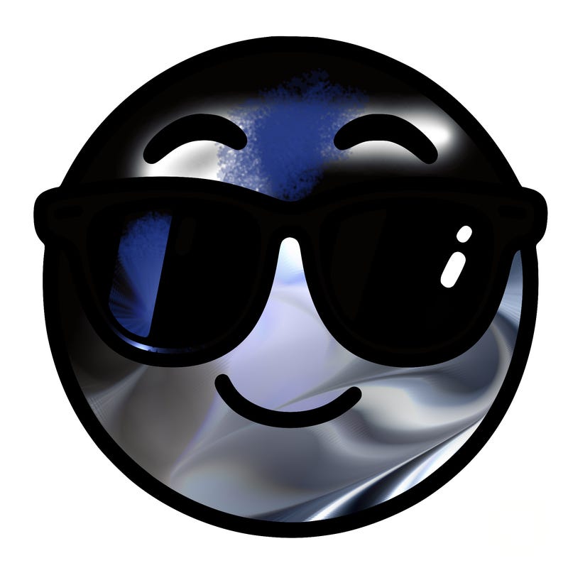 emoji with sunglasses