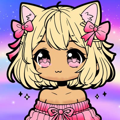 cute anime cat girl