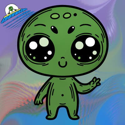 alien cute